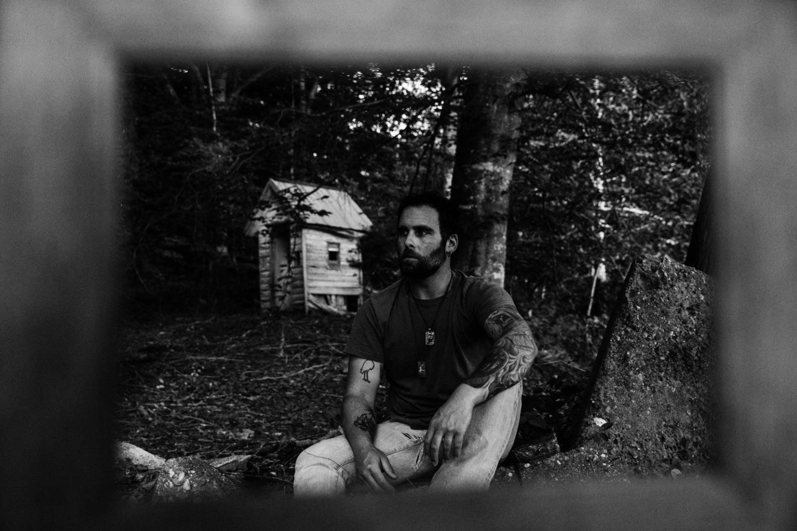 J.CW Sitting in Woods